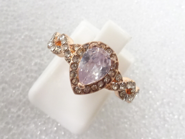 CRYSTAL FASHION RING / JP SIZE 11